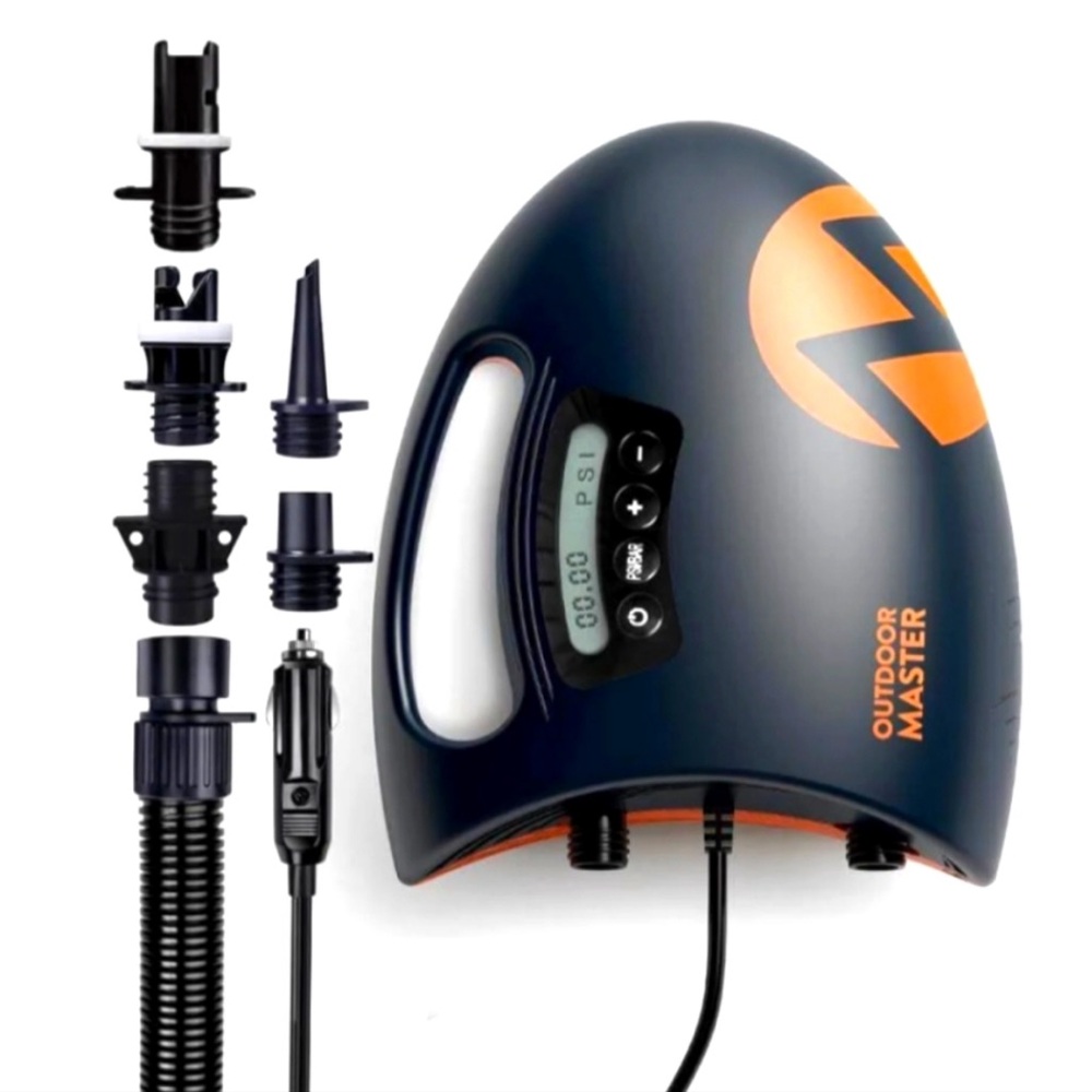 Brand New Outdoor Master OP20 “The Shark” 12V 20psi SUP Air Pump